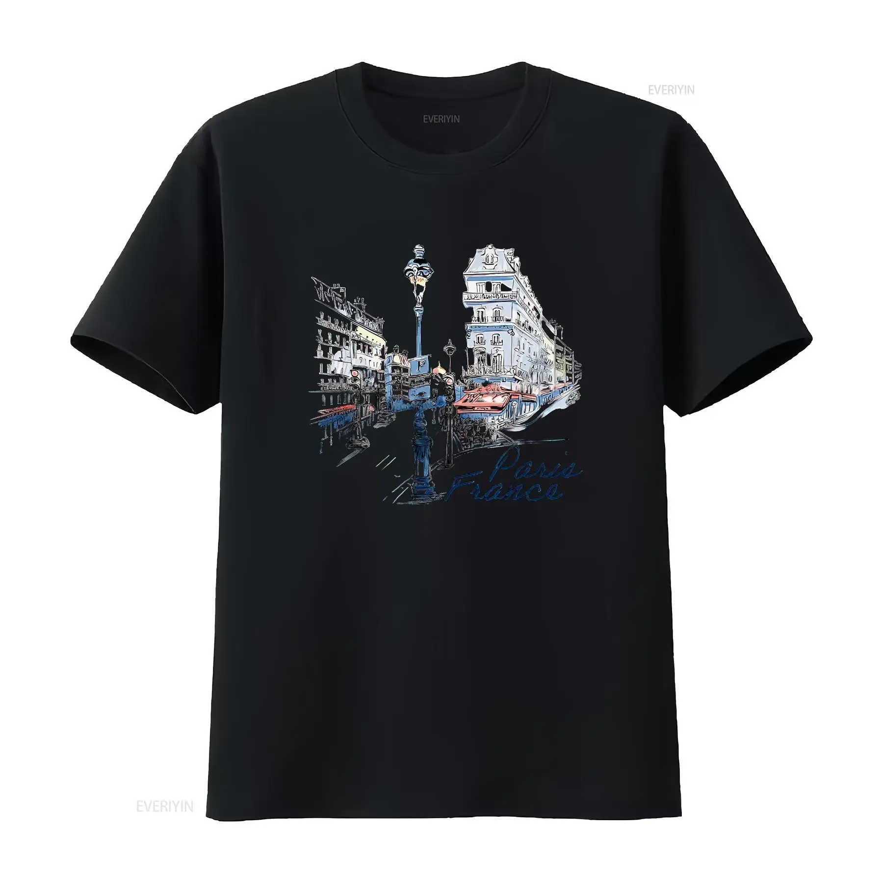 Street Fashion Paris - Camiseta de recuerdo de París, Francia,