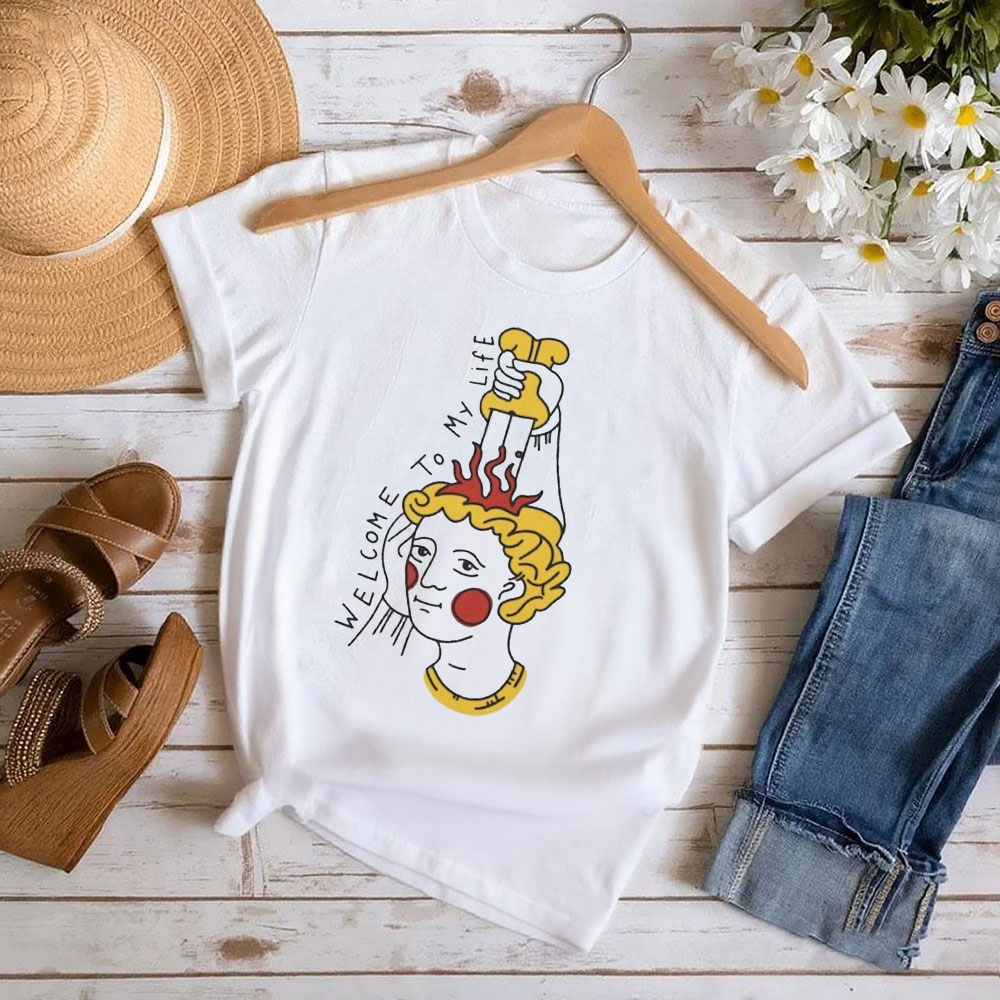 Street Fashion History - Camiseta de arte Medieval Bienvenido a