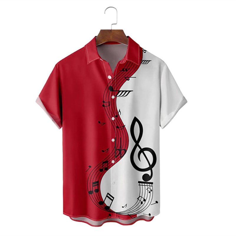 Street Fashion Shanghai - Camisa de verano para hombre, camisa