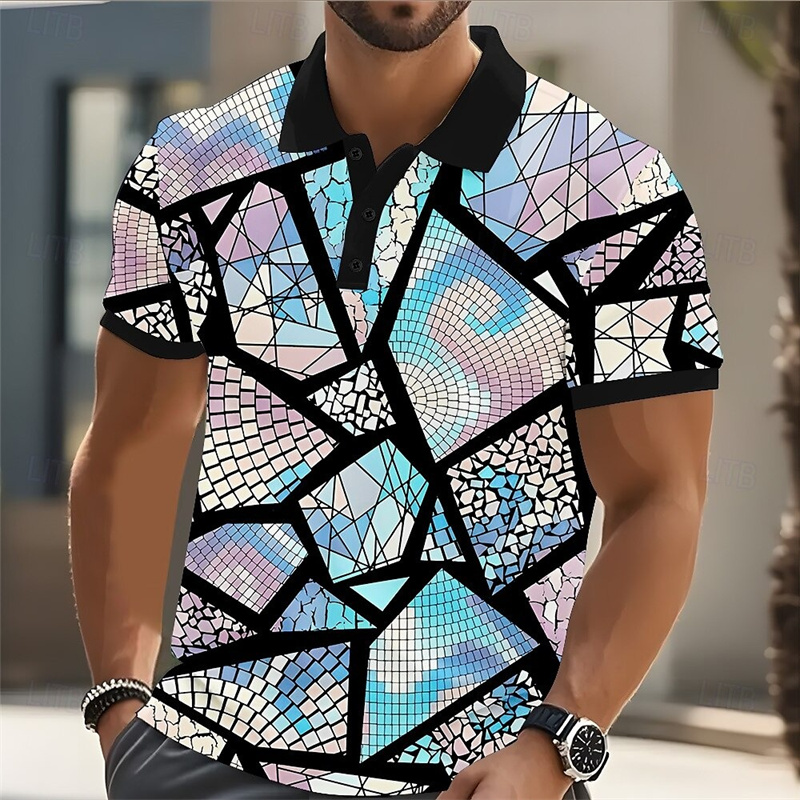 Street Fashion Shanghai - 2025 Polo para hombre, camisa de
