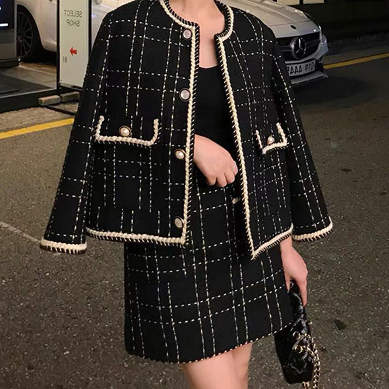 Street Fashion Jacket - Traje de Tweed Fried Street para
