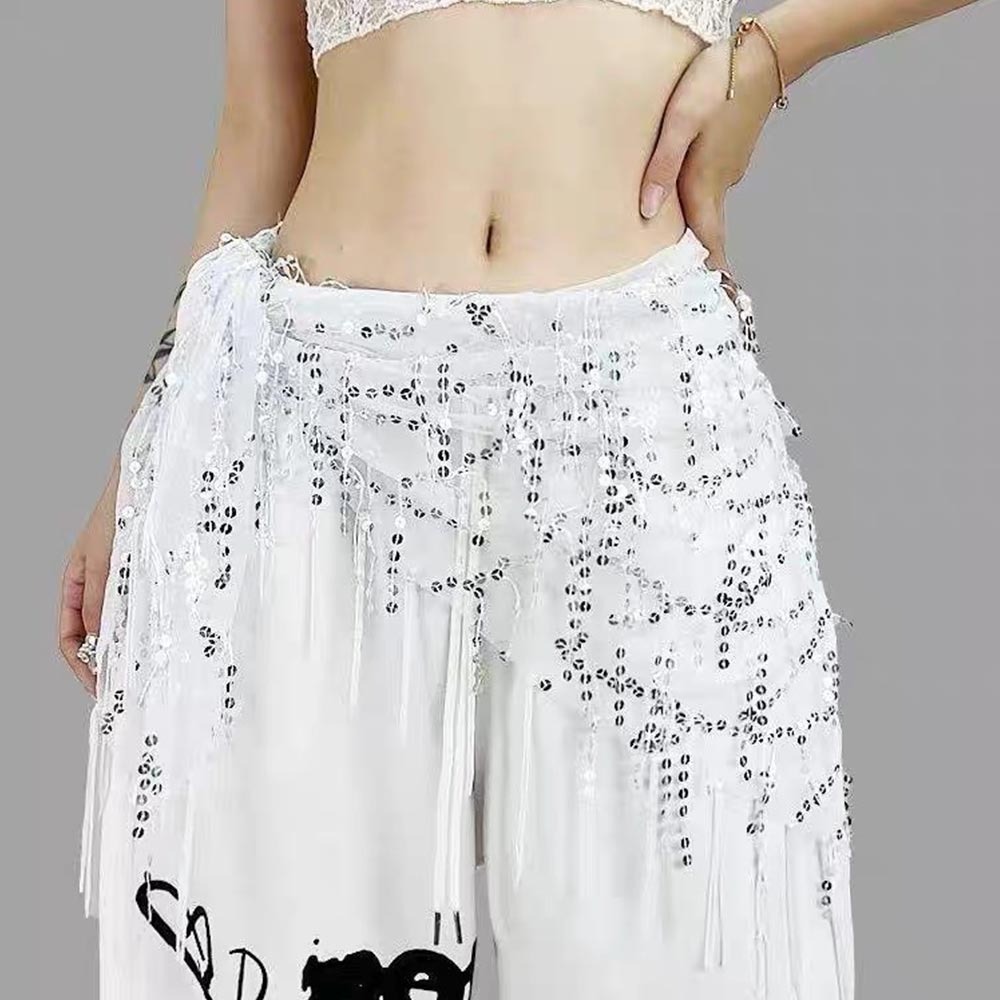 Street Fashion India - Falda de Danza Jazz con Lentejuelas,