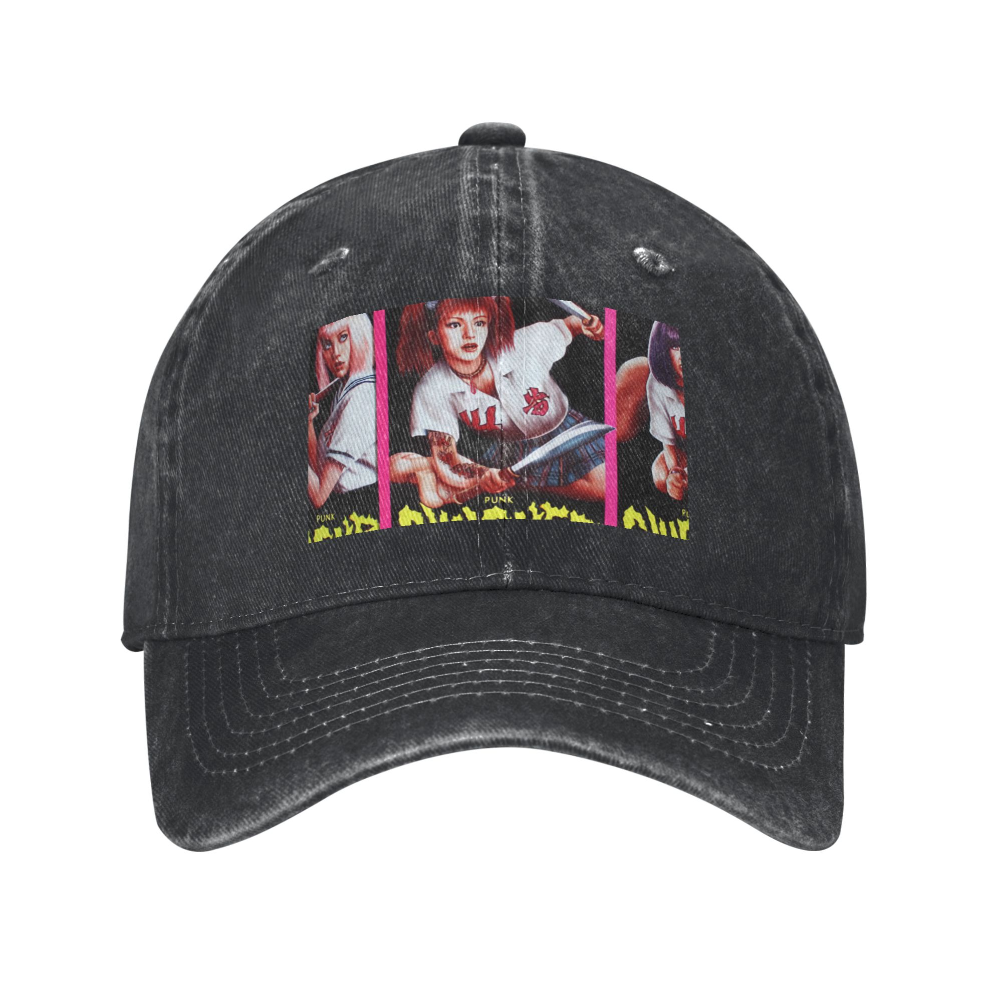 Street Fashion Essentials - Gorra de Béisbol Estilo Punk Slasher,
