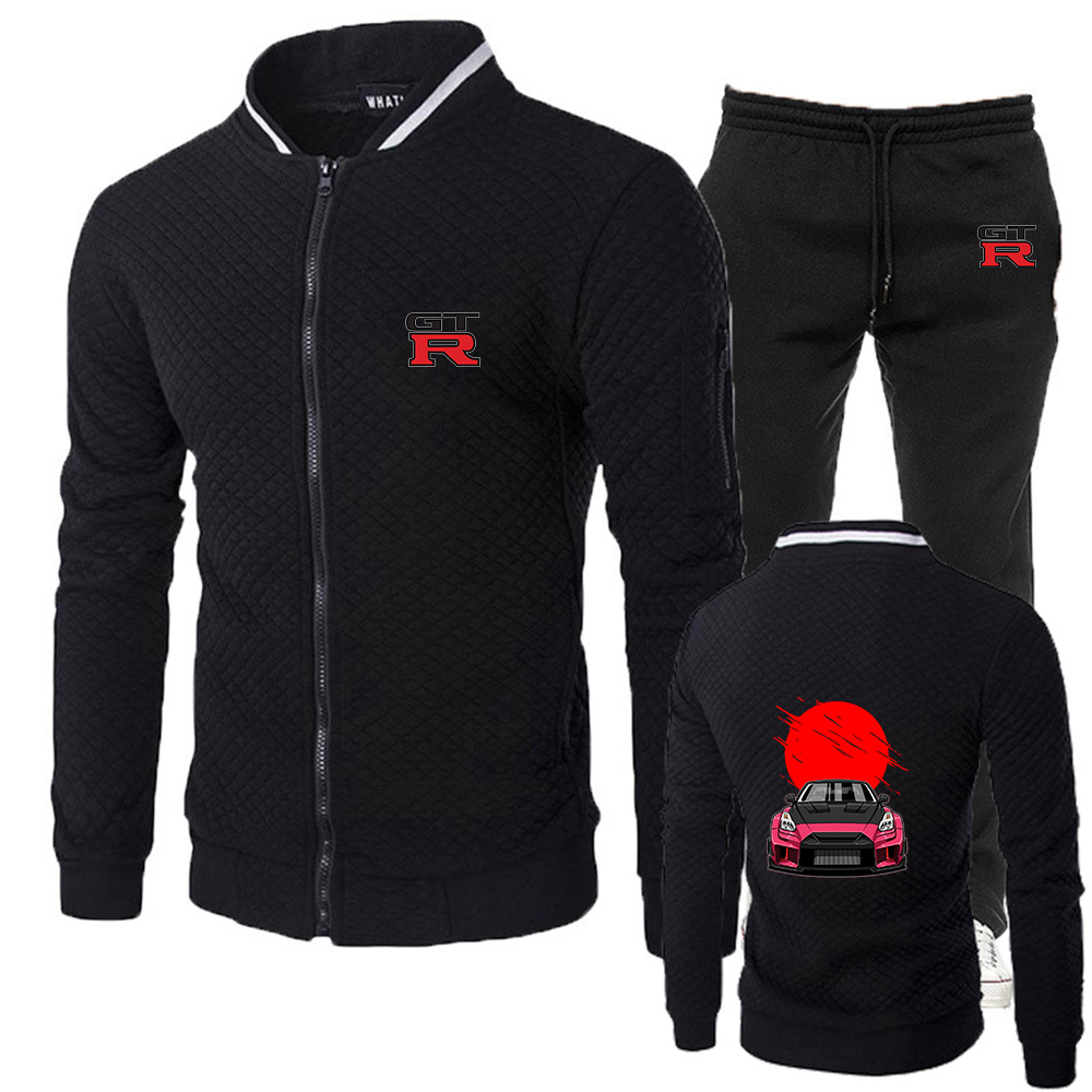 Street Fashion Jacket - Conjunto de Chaqueta de Béisbol con