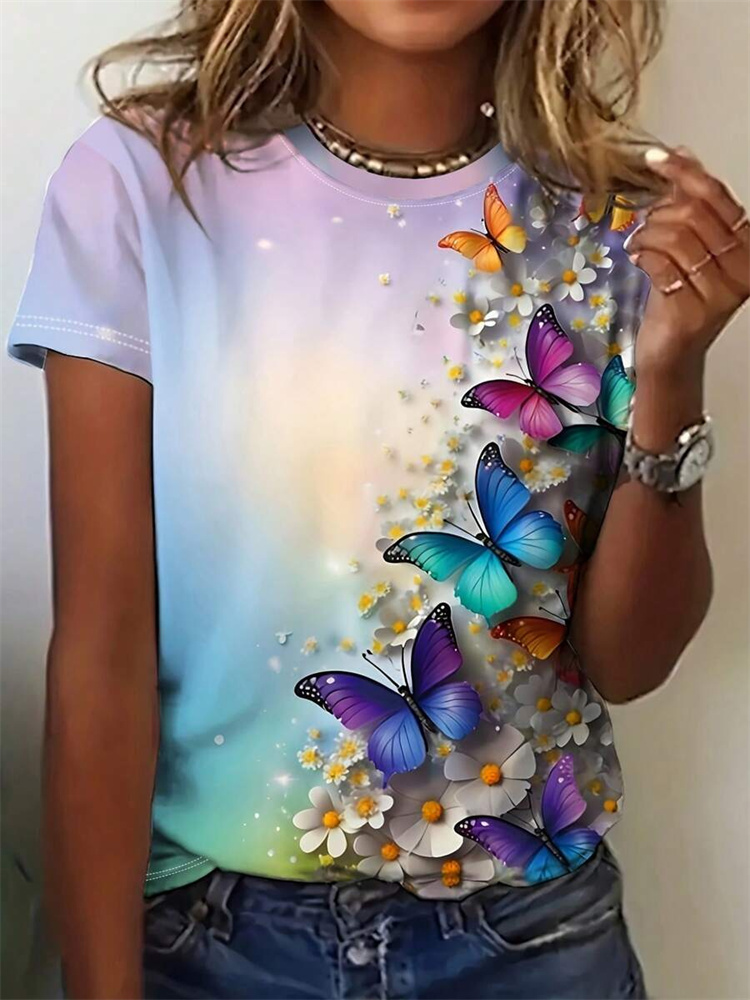 Street Fashion Urban - Camiseta de mujer con estampado de