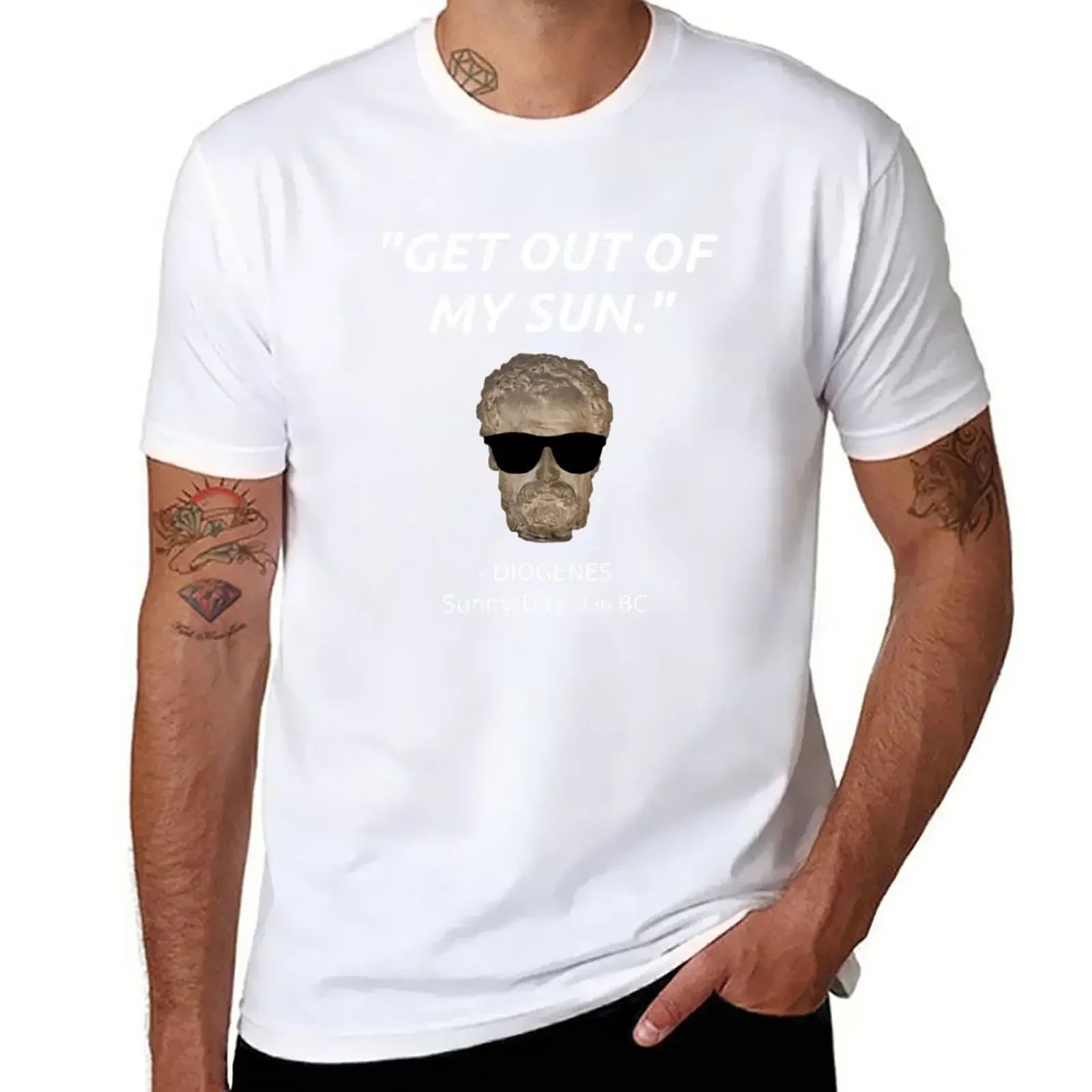 Street Fashion History - Camiseta divertida con cita de Diógenes,