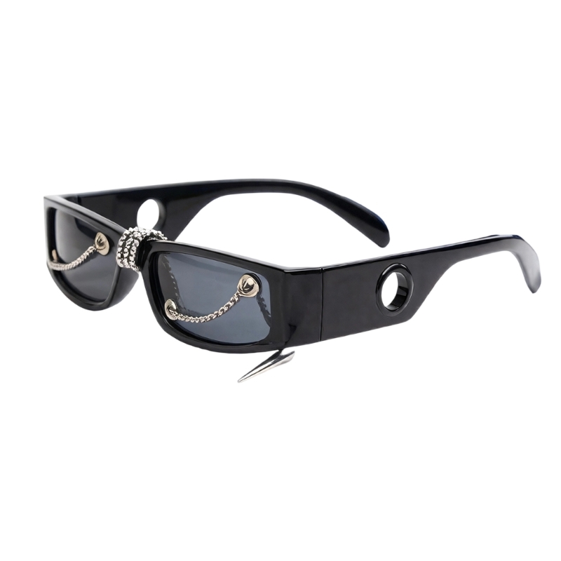 Gafas cuadradas Unisex con dec - Street Fashion Reference reseña y precio