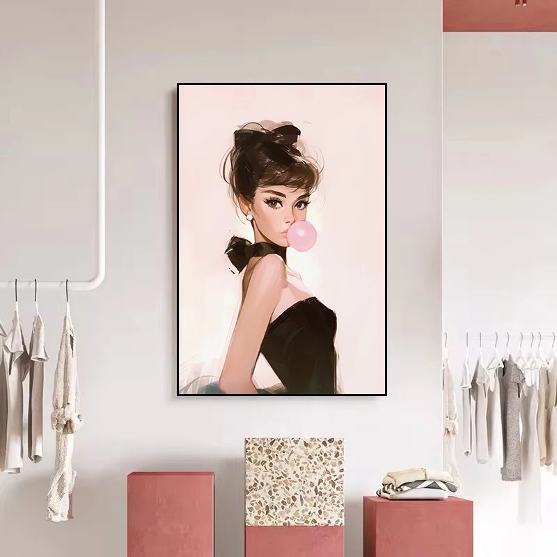 Coquette-Póster de postre de c - Street Fashion Paris reseña y precio