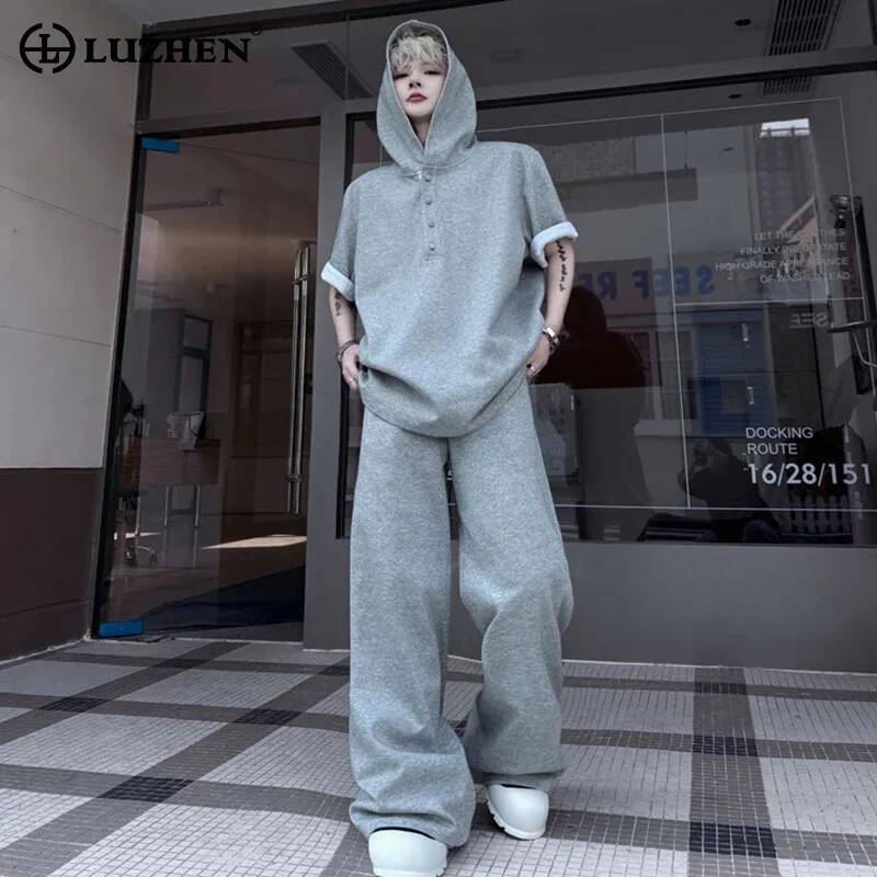 LUZHEN Conjunto de Dos Piezas  - Street Summer Fashion reseña y precio