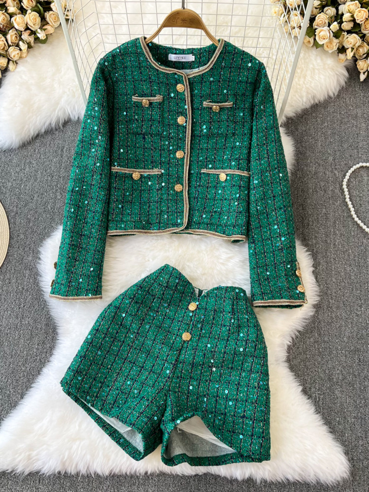 Conjunto de dos piezas a cuadr - Street Fashion Jacket reseña y precio