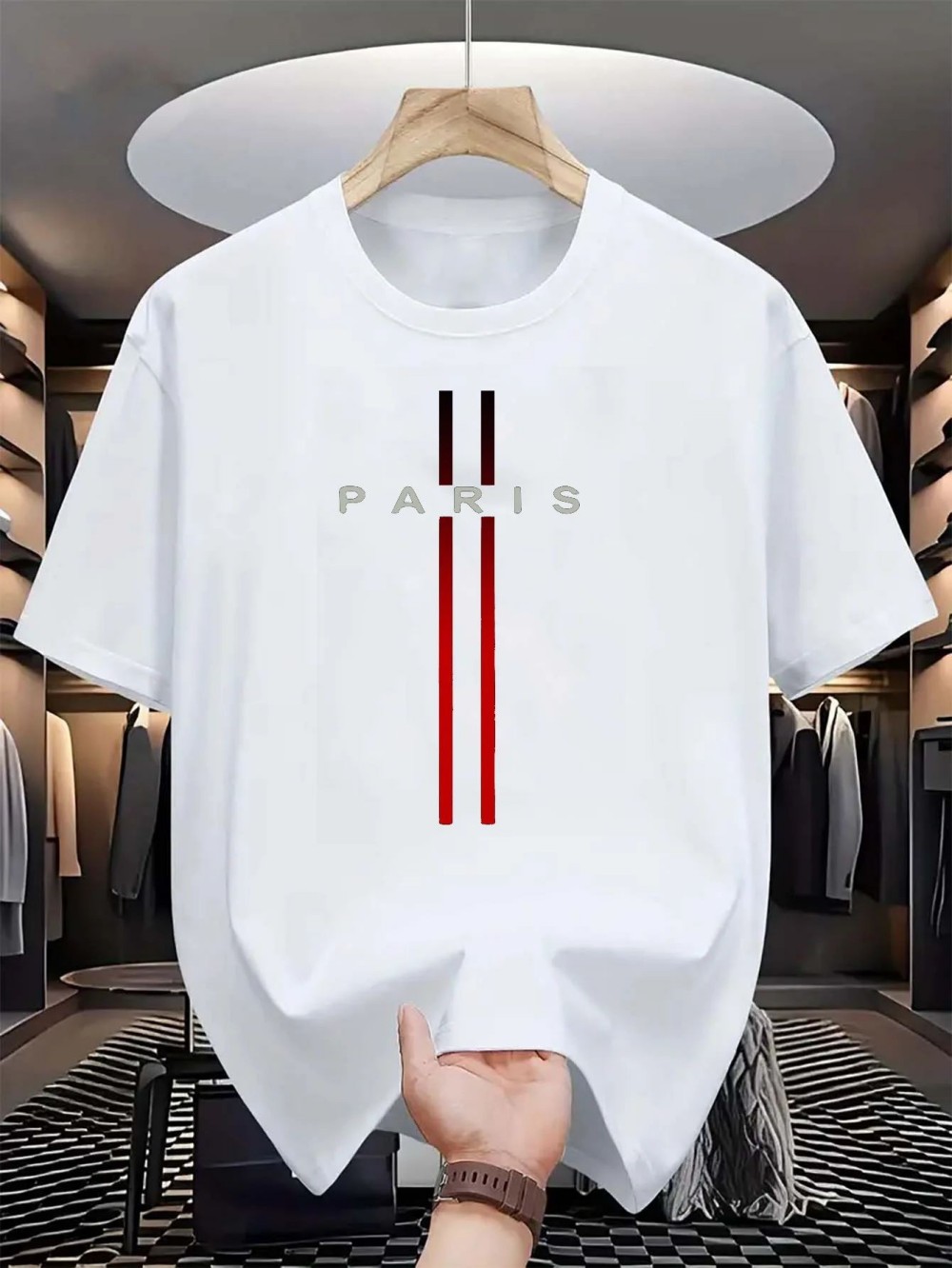 Camiseta deportiva con estampa - Street Fashion Paris reseña y precio