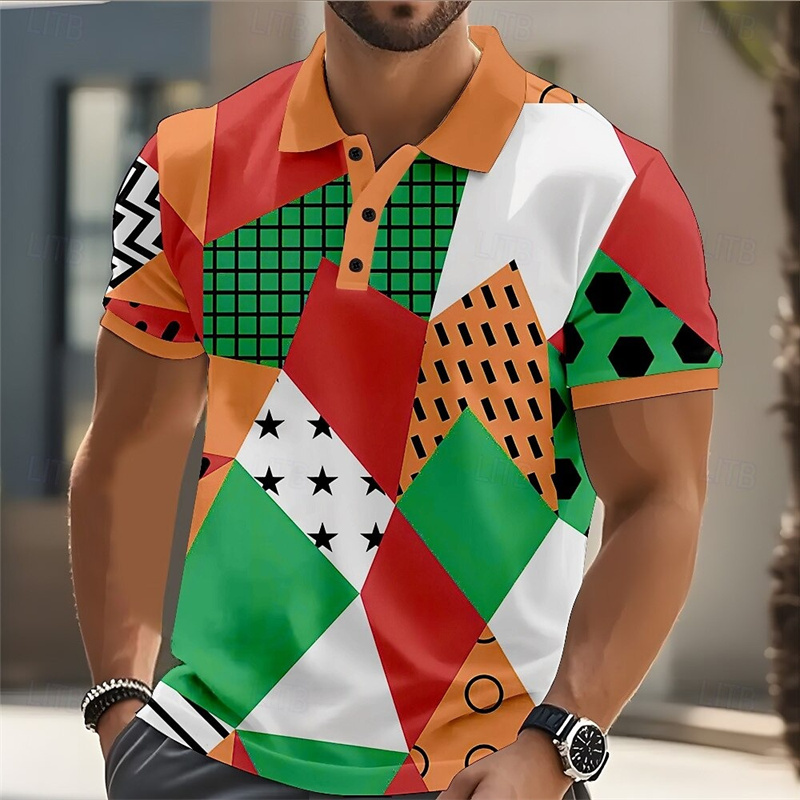 2025 Polo para hombre, camisa  - Street Fashion Shanghai reseña y precio