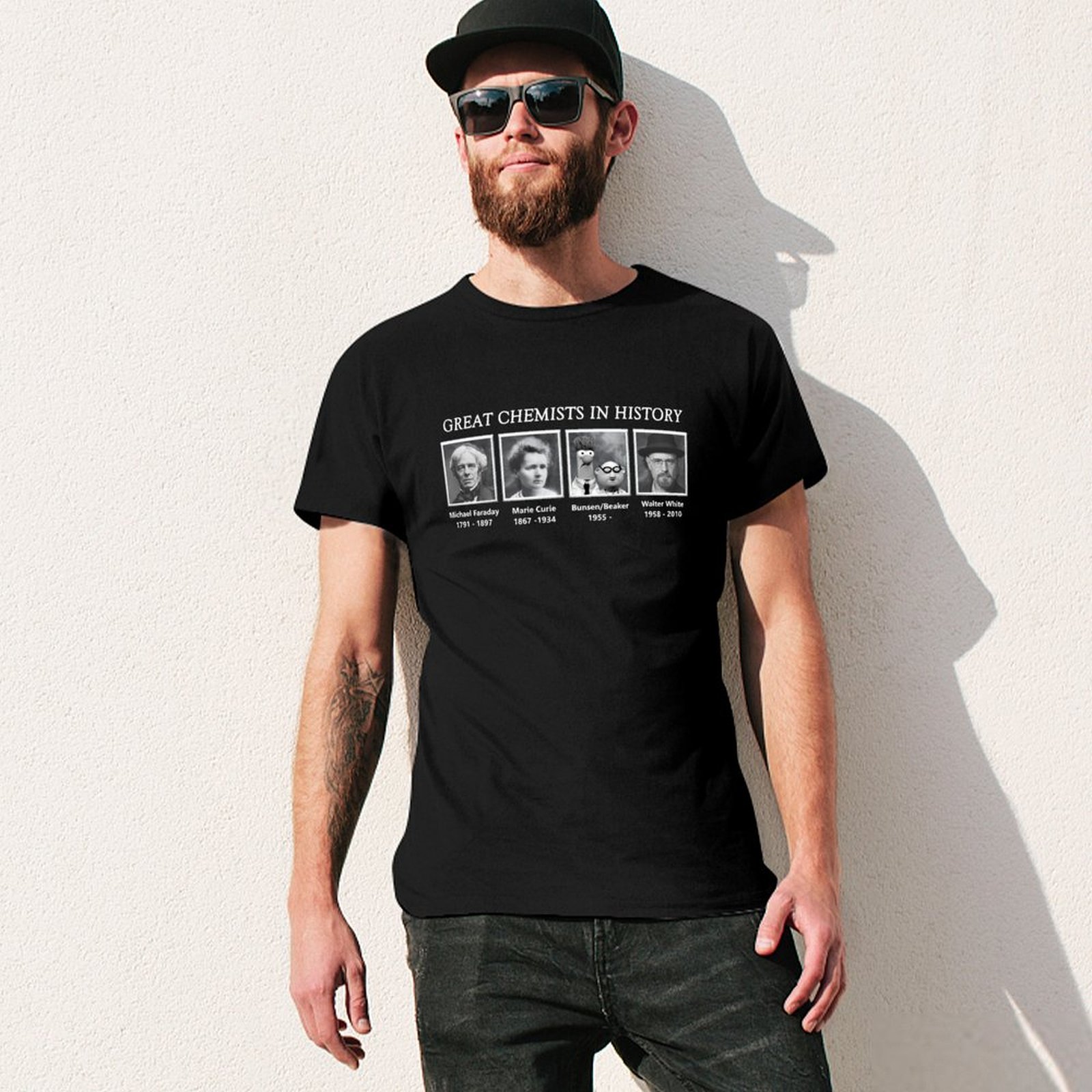 Camiseta de los grandes químic - Street Fashion History reseña y precio