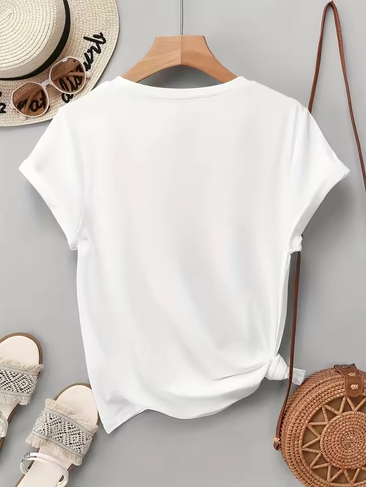 Camiseta Gráfica de Moda con E - Street Fashion Paris reseña y precio