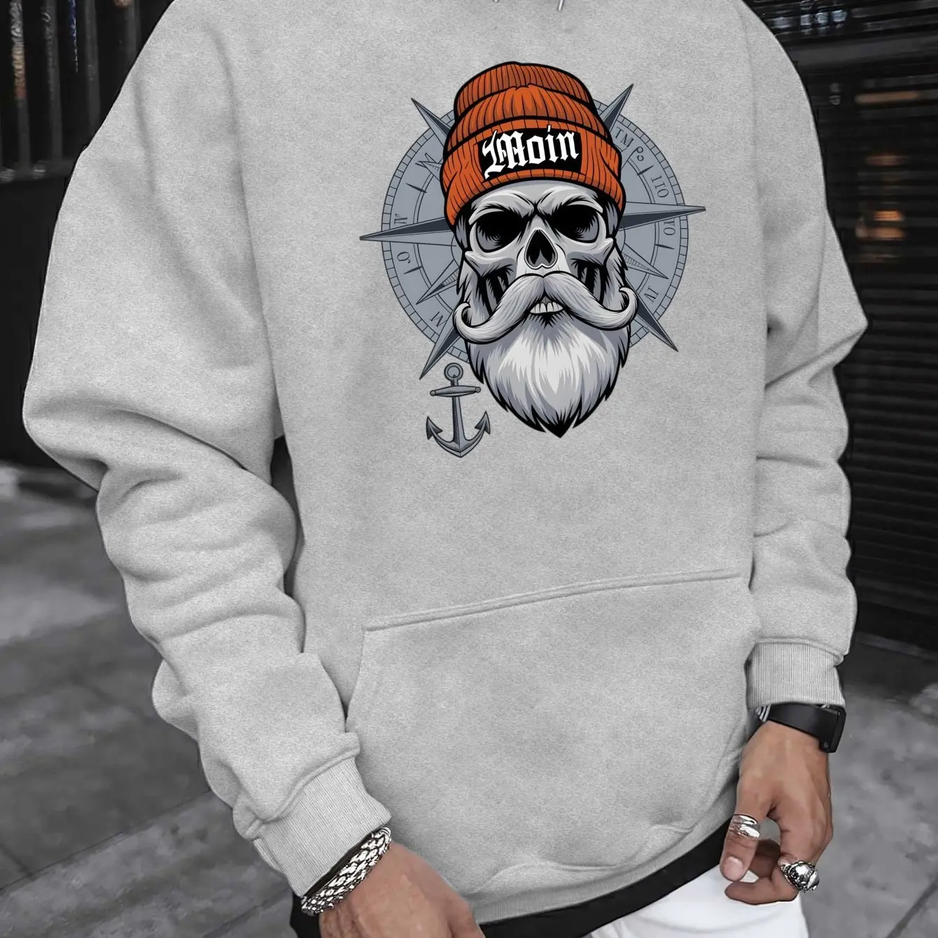 Sudadera con capucha negra par - Street Fashion Shanghai reseña y precio