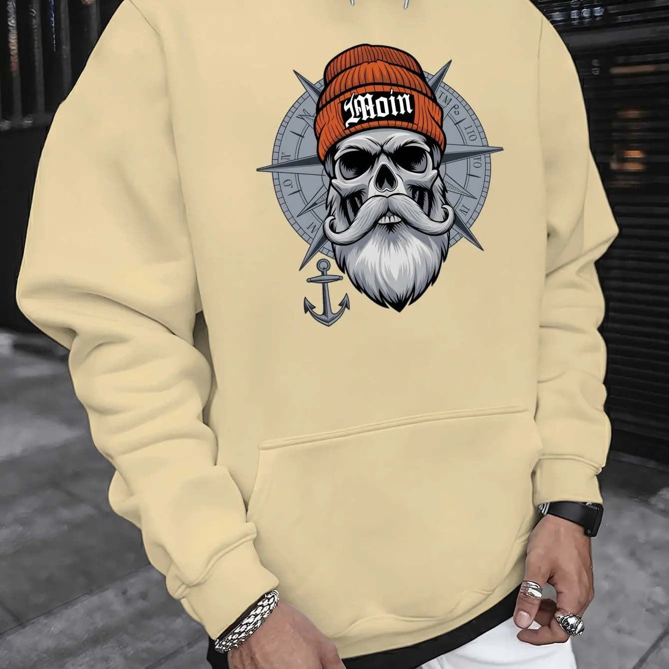 Sudadera con capucha negra par - Street Fashion Shanghai reseña y precio