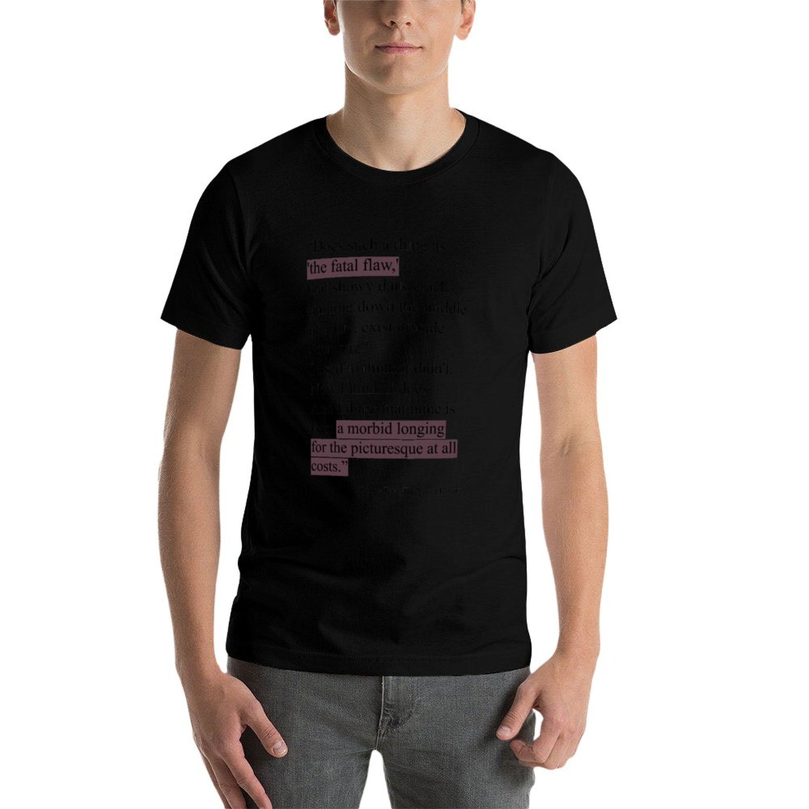 Camiseta con cita de The Secre - Street Fashion History reseña y precio