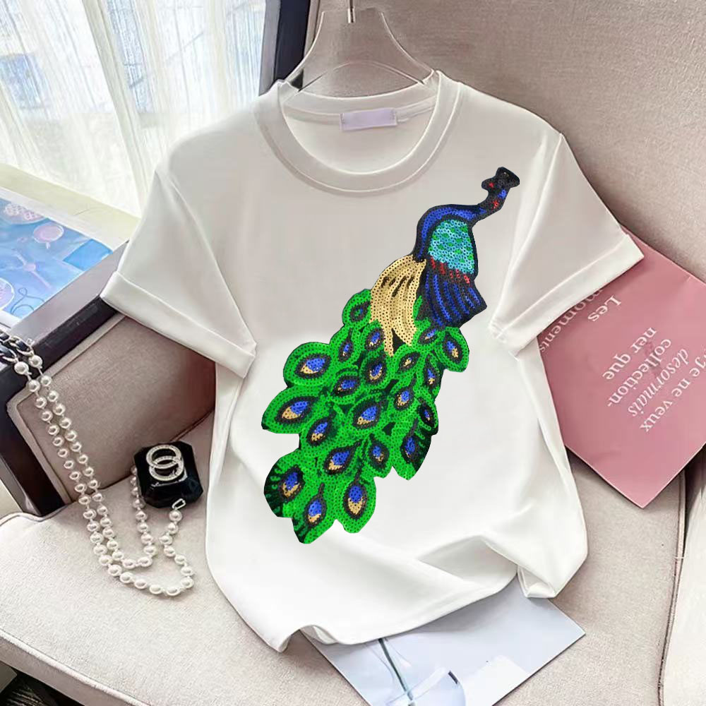 Camiseta Coreana de moda rosa  - Street Fashion Shanghai reseña y precio