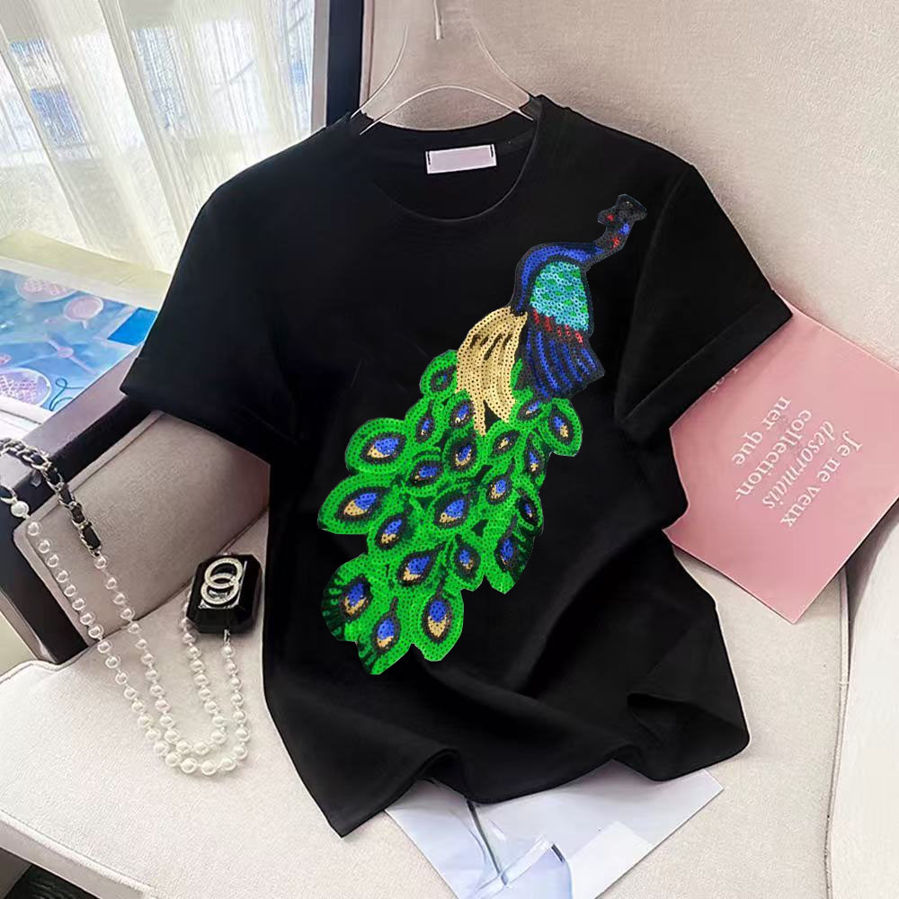 Camiseta Coreana de moda rosa  - Street Fashion Shanghai reseña y precio