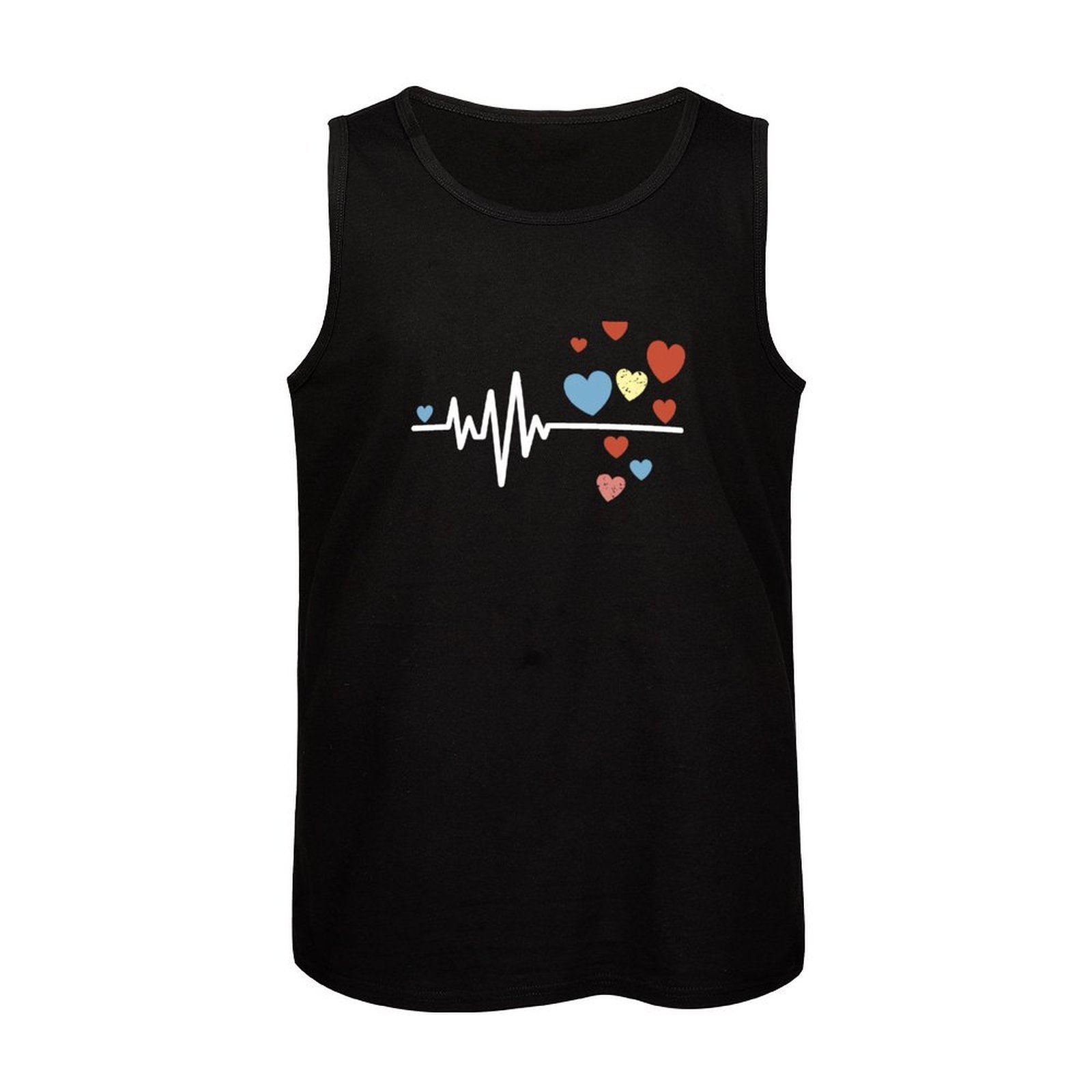 Camiseta sin mangas Heartbeat  - Street Fashion Urban reseña y precio