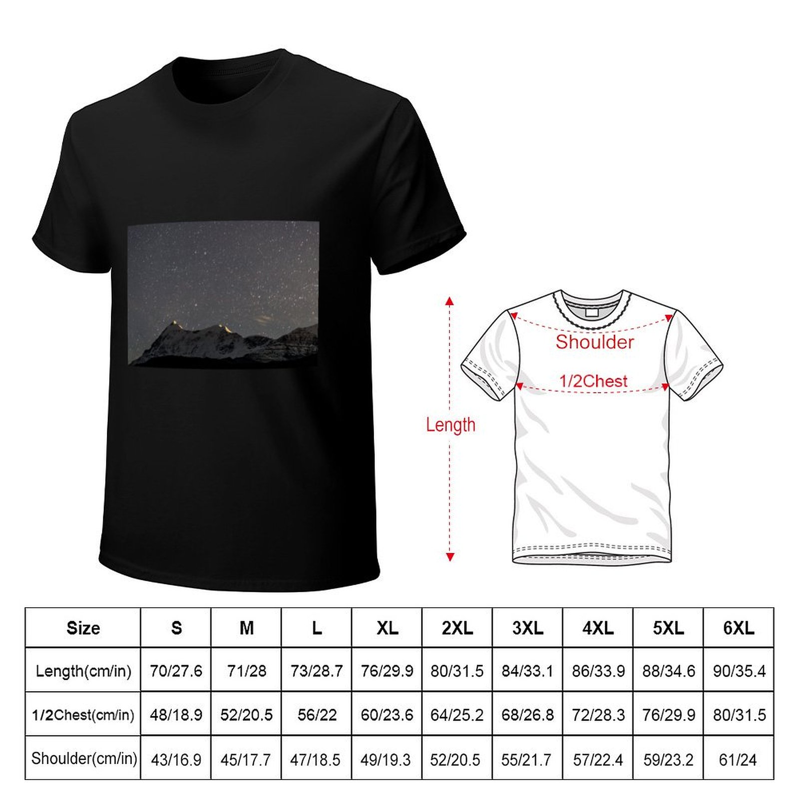 Camiseta con estampado de estr - Street Fashion India reseña y precio
