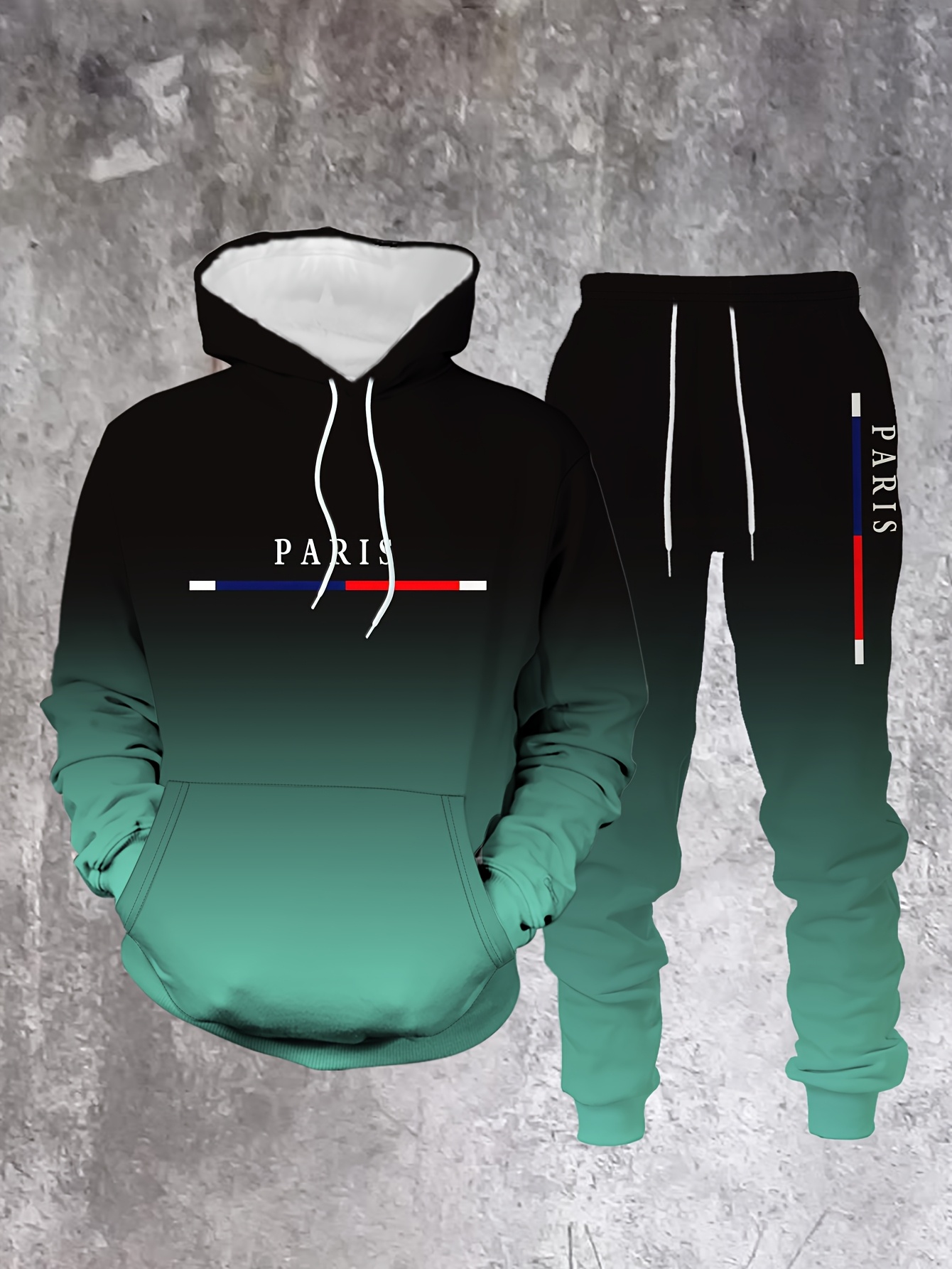 Conjunto de chándal de París d - Street Fashion Paris reseña y precio
