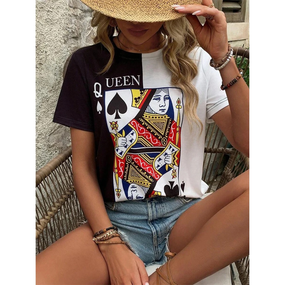 Camiseta con estampado de póke - Street Fashion Urban reseña y precio