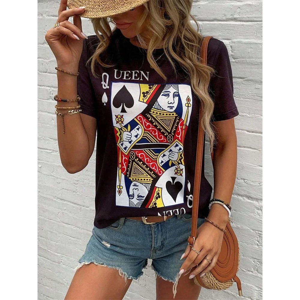 Camiseta con estampado de póke - Street Fashion Urban reseña y precio
