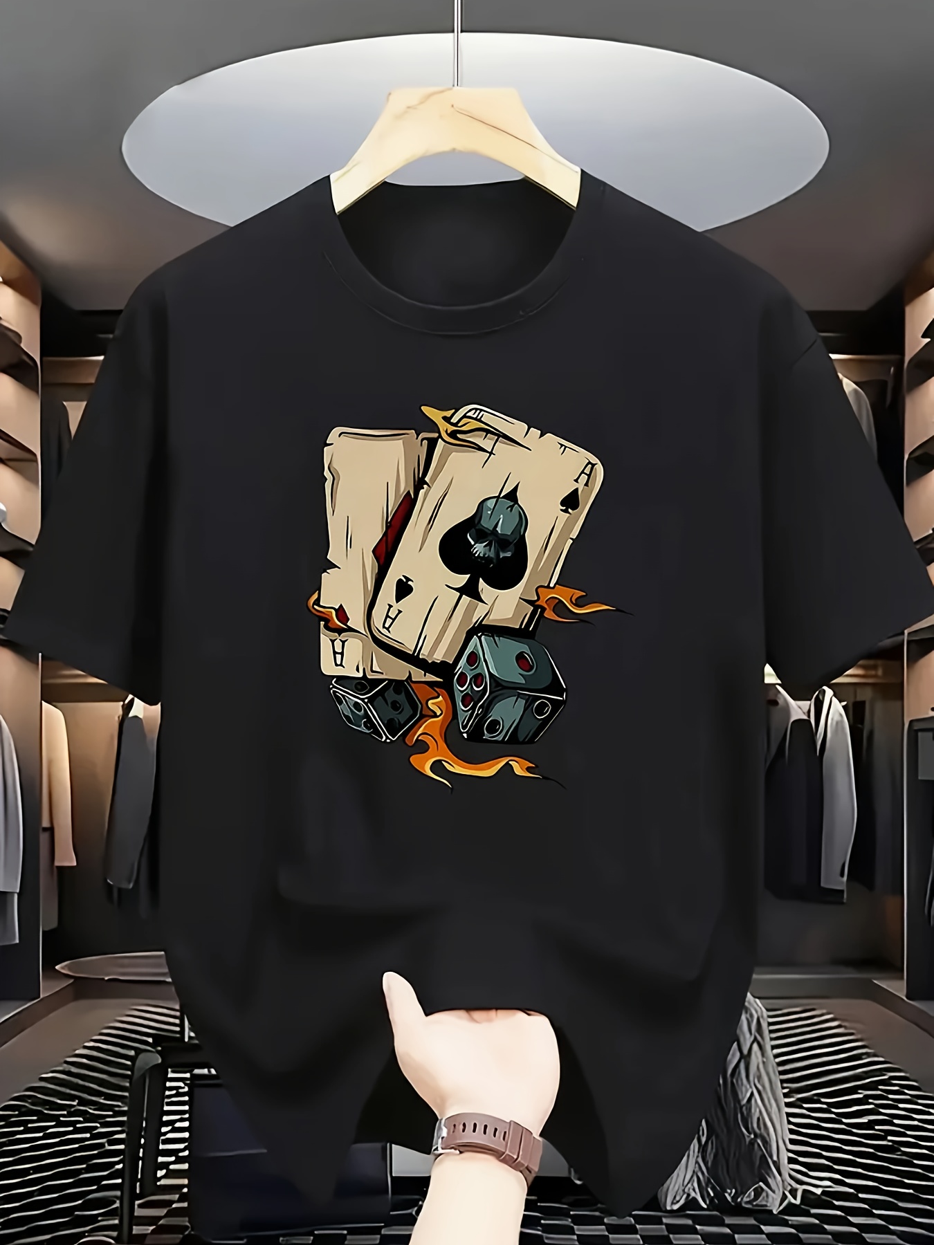 Camiseta Gráfica Casual para H - Street Fashion Urban reseña y precio