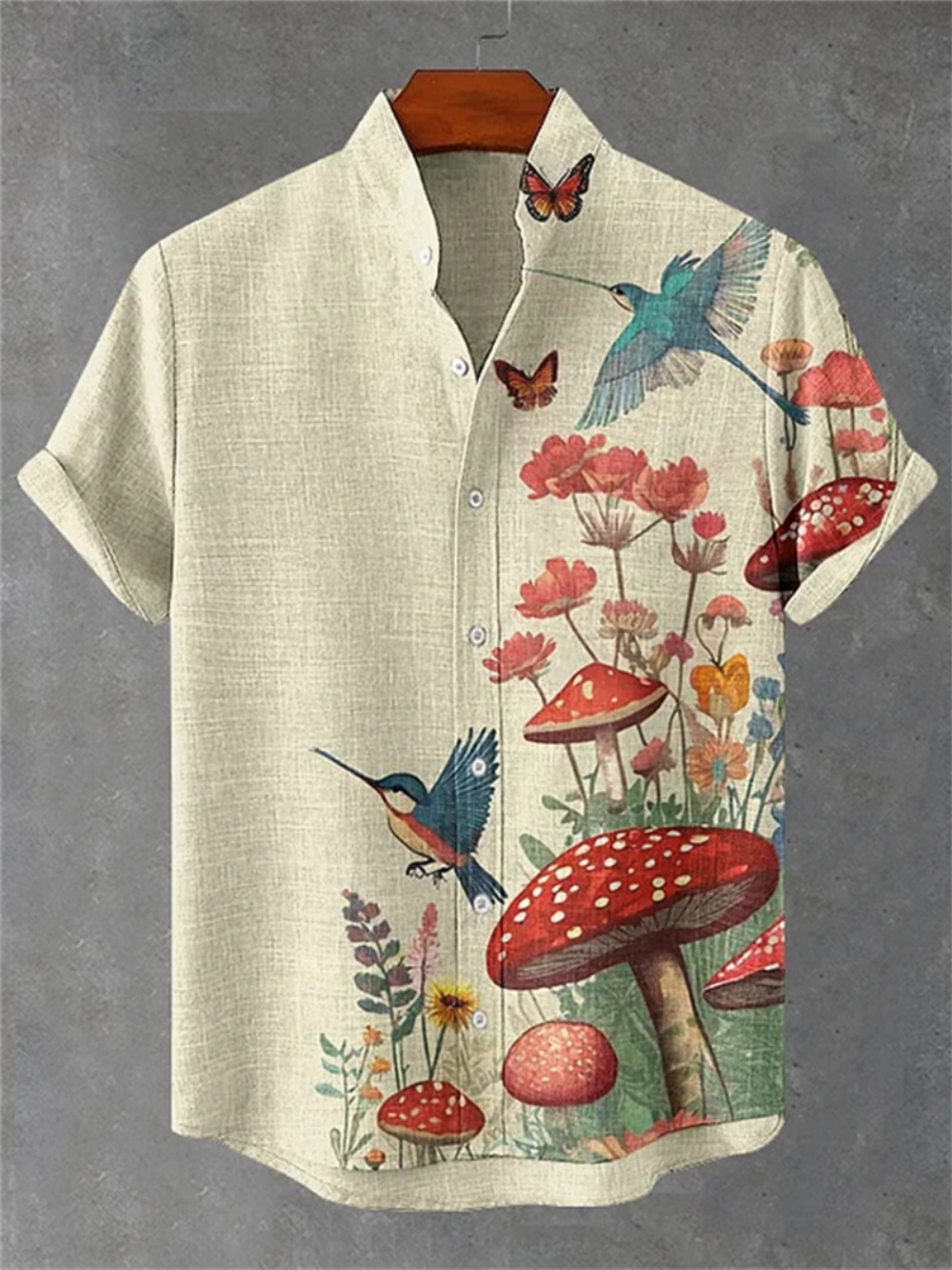 Camisa de lino de verano para  - Street Fashion Shanghai reseña y precio