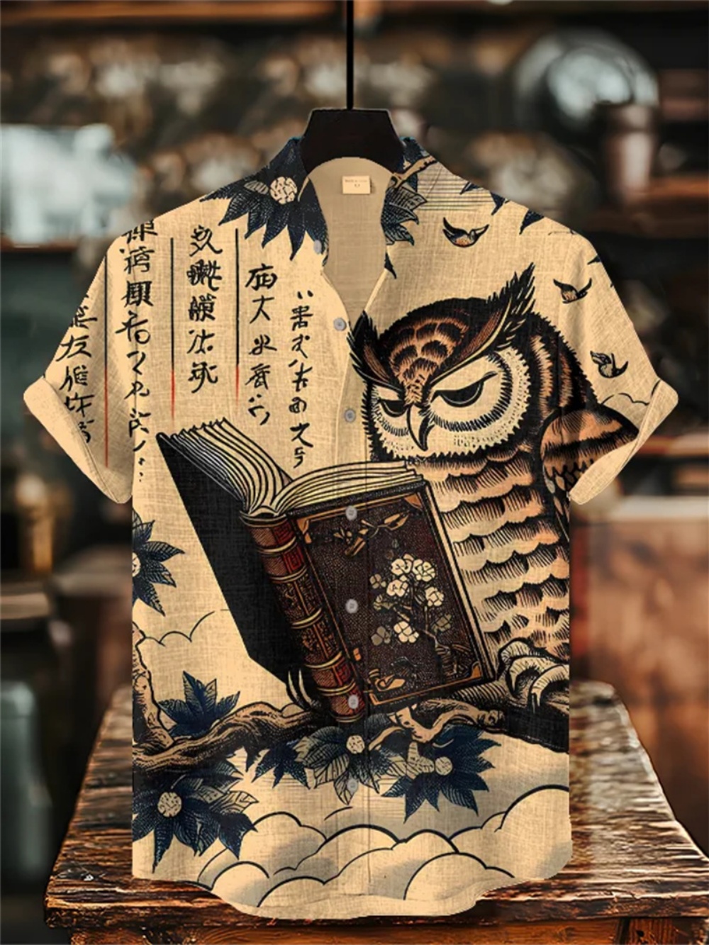 Camisa de lino de verano para  - Street Fashion Shanghai reseña y precio