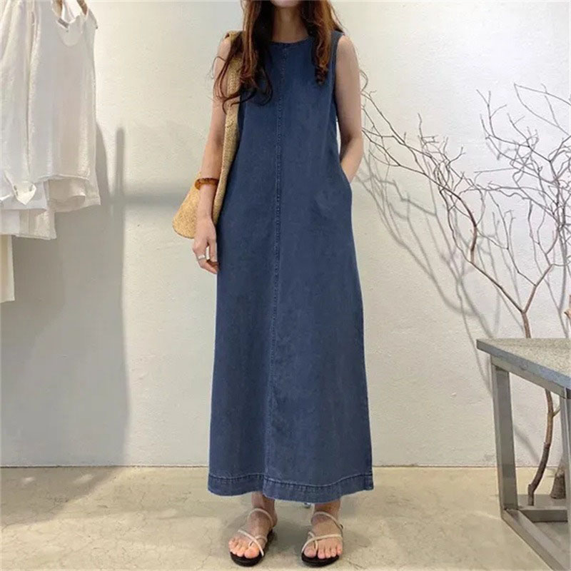 Vestido largo de moda con esco - Street Fashion Shanghai reseña y precio