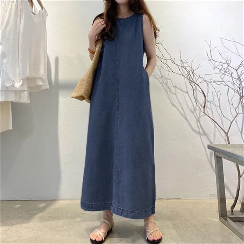 Vestido largo de moda con esco - Street Fashion Shanghai reseña y precio