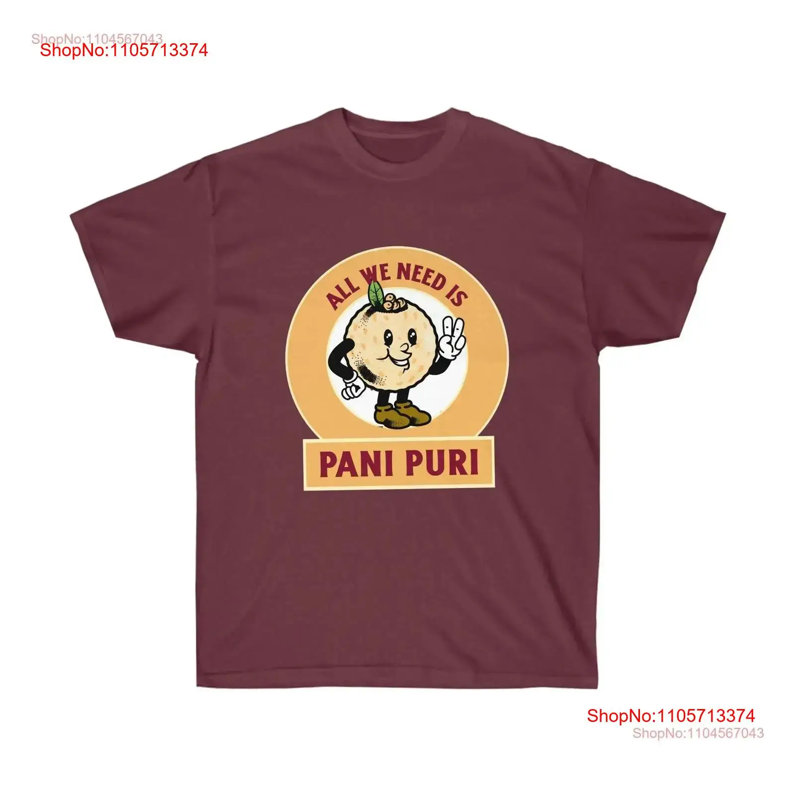 Camiseta Pani Puri, Sabor Indi - Street Fashion India reseña y precio