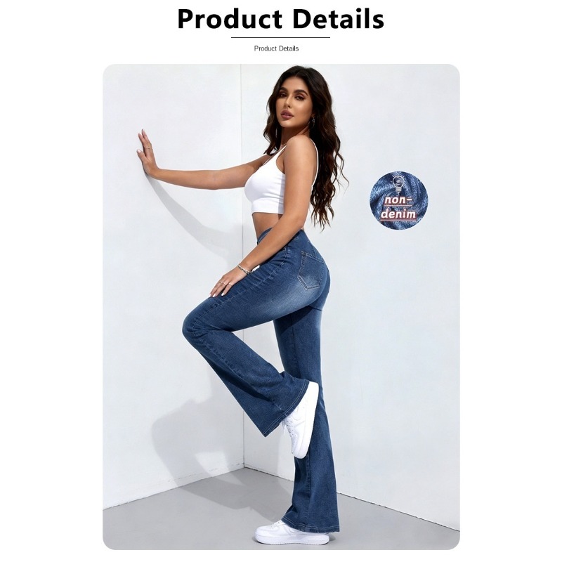 Nuevos Pantalones Acampanados  - Street Fashion Shanghai reseña y precio