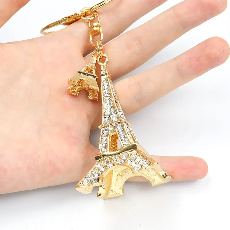 Llavero con diamantes de imita - Street Fashion Paris reseña y precio