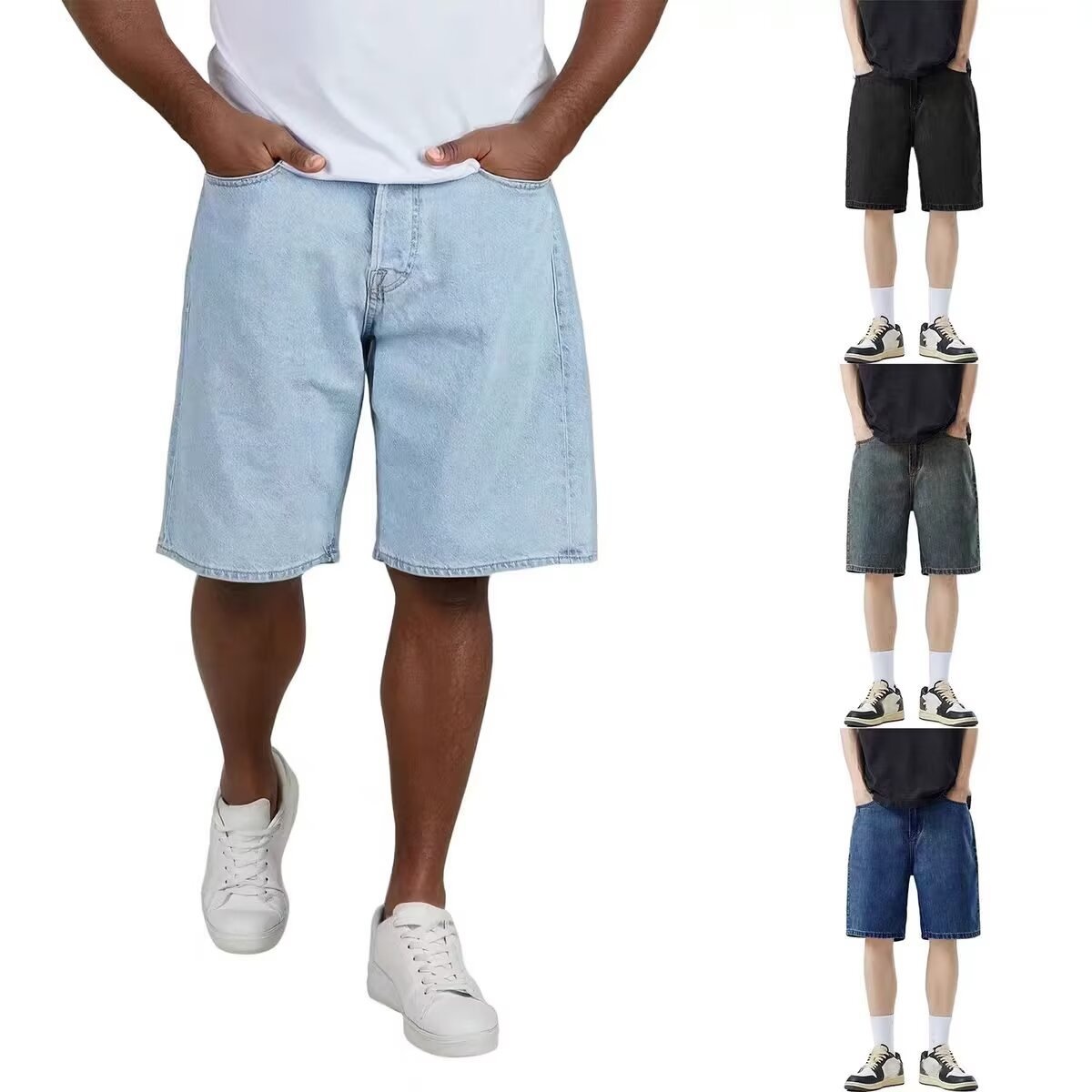 Pantalones Cortos de Mezclilla - Street Fashion Urban reseña y precio